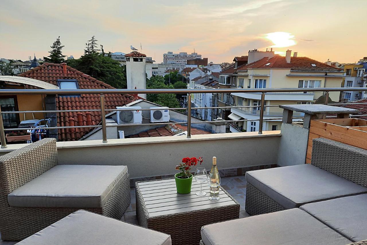 Appartement Shik & Chic In The Heart Of Burgas # 5Min From Beach # New Extérieur photo